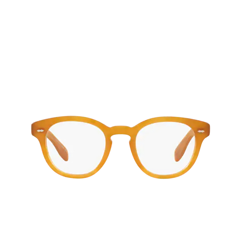 Oliver Peoples CARY GRANT Eyeglasses 1699 semi matte amber tortoise - 1/4