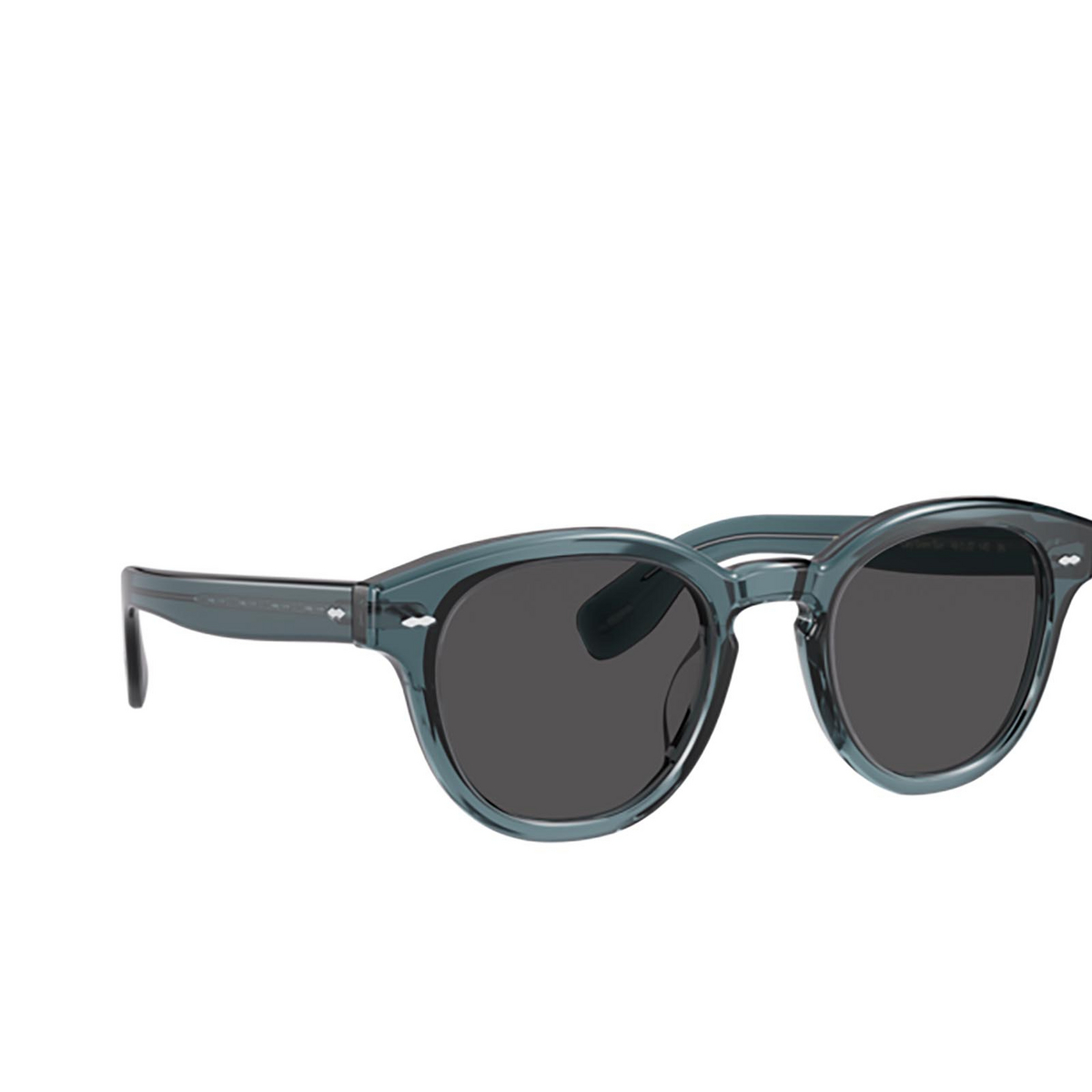 Oliver Peoples® Sunglasses: Cary Grant Sun OV5413SU color Washed Teal 1617R5 - front view.