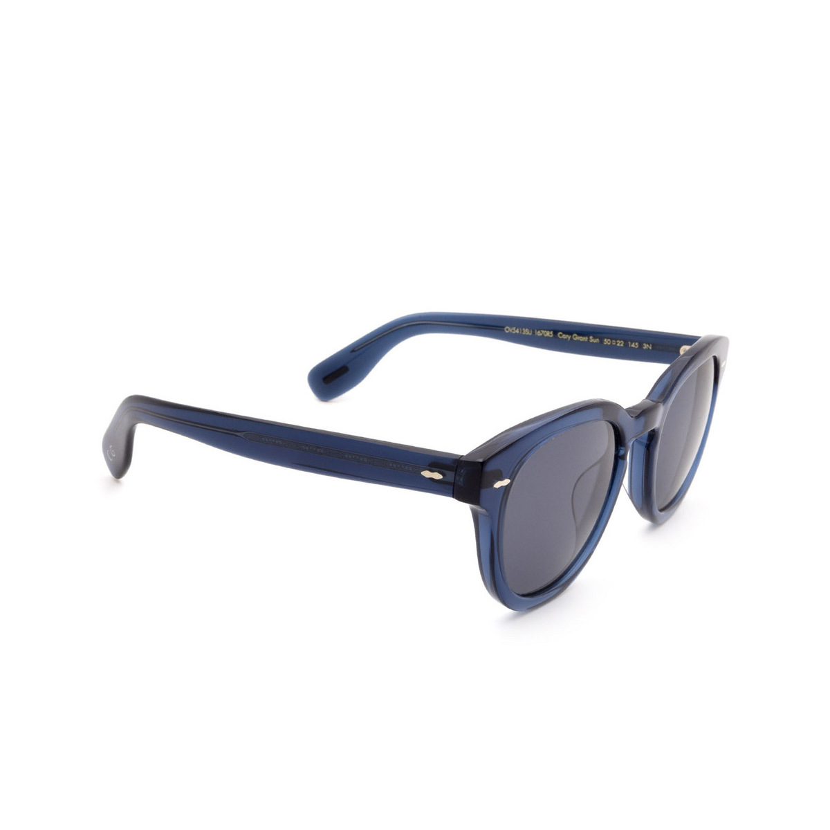 Oliver Peoples CARY GRANT Sunglasses 1670R5 Blue - three-quarters view