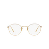 Oliver Peoples® Round Eyeglasses: Coleridge OV1186 color Gold 5145 - product thumbnail 1/3.