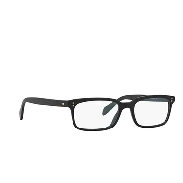 Oliver Peoples DENISON Eyeglasses 1031 matte black - three-quarters view