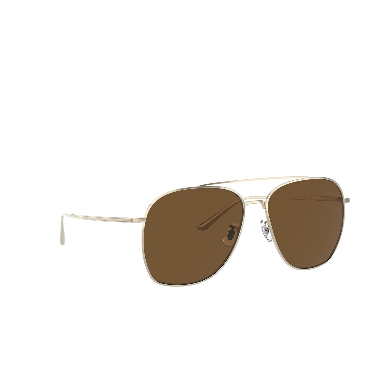 Oliver Peoples ELLERSTON Sunglasses 529257 Gold - three-quarters view