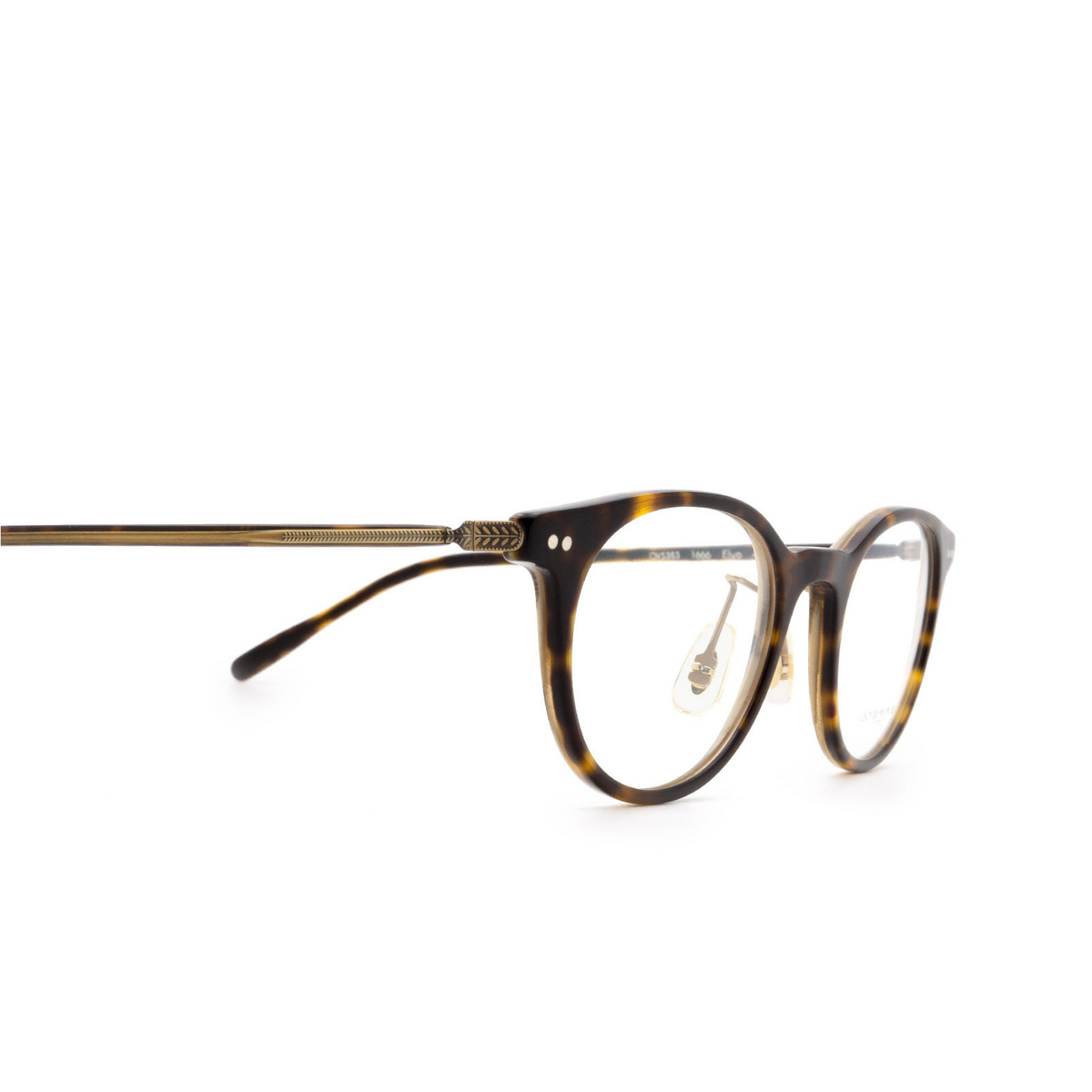 Oliver Peoples ELYO Eyeglasses 1666 362 / Horn - 3/4