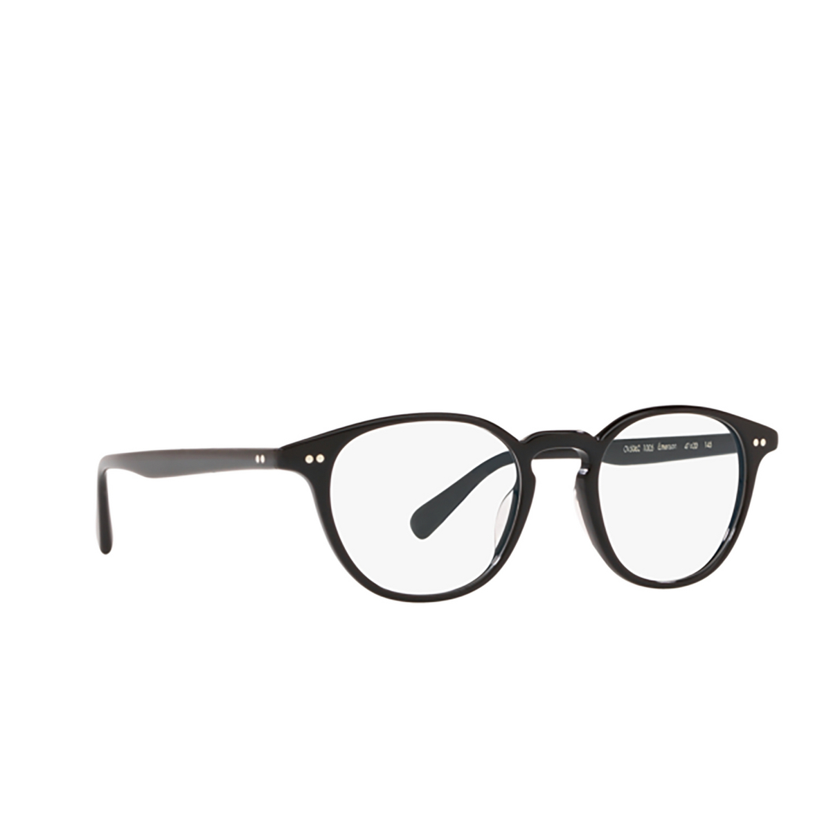 Oliver Peoples® Round Eyeglasses: Emerson OV5062 color 1005 - 2/3.