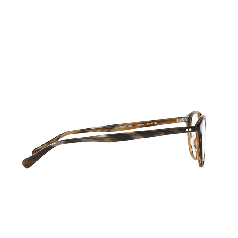 Oliver Peoples EMERSON Korrektionsbrillen 1683 navy bark / brown horn - 3/4
