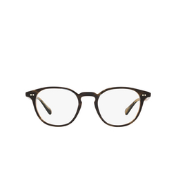 Oliver Peoples® Round Eyeglasses: Emerson OV5062 color Navy Bark / Brown Horn 1683.