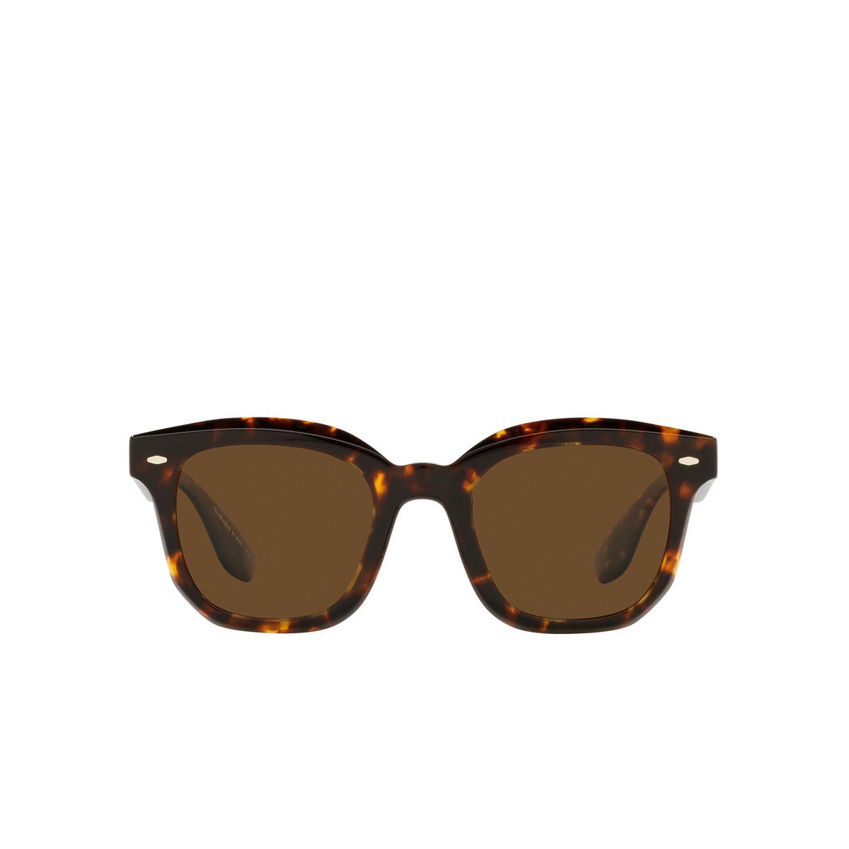 Oliver Peoples® Square Sunglasses: Filu' OV5472SU color Dm2 165457 - front view.