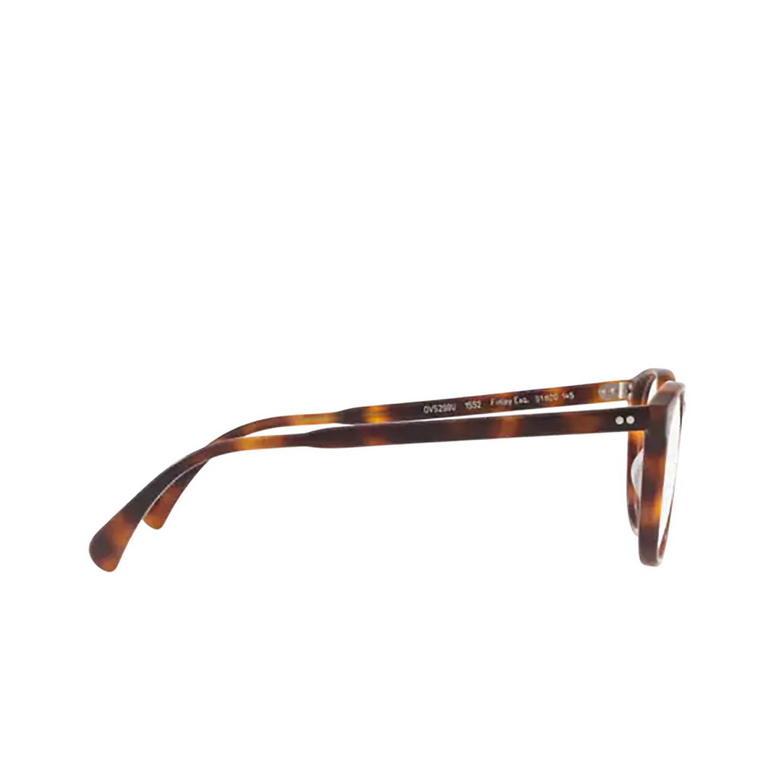 Oliver Peoples FINLEY ESQ. (U) Eyeglasses 1552 semi matte dark mahogany - 3/4