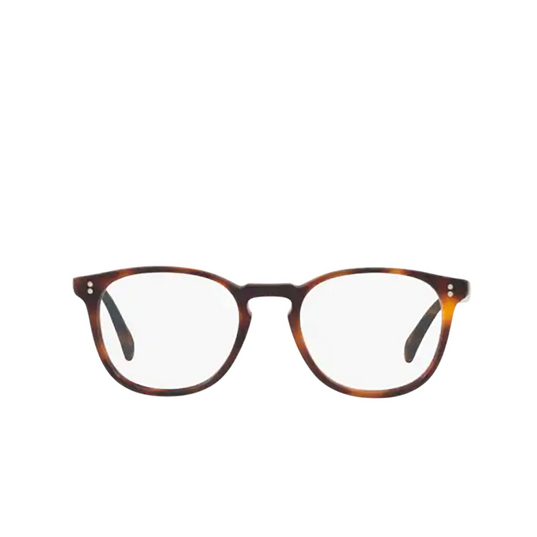 Oliver Peoples FINLEY ESQ. (U) Eyeglasses 1552 semi matte dark mahogany - 1/4