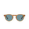 Oliver Peoples GREGORY PECK 1962 Sunglasses 169956 semi matte amber tortoise - product thumbnail 1/4
