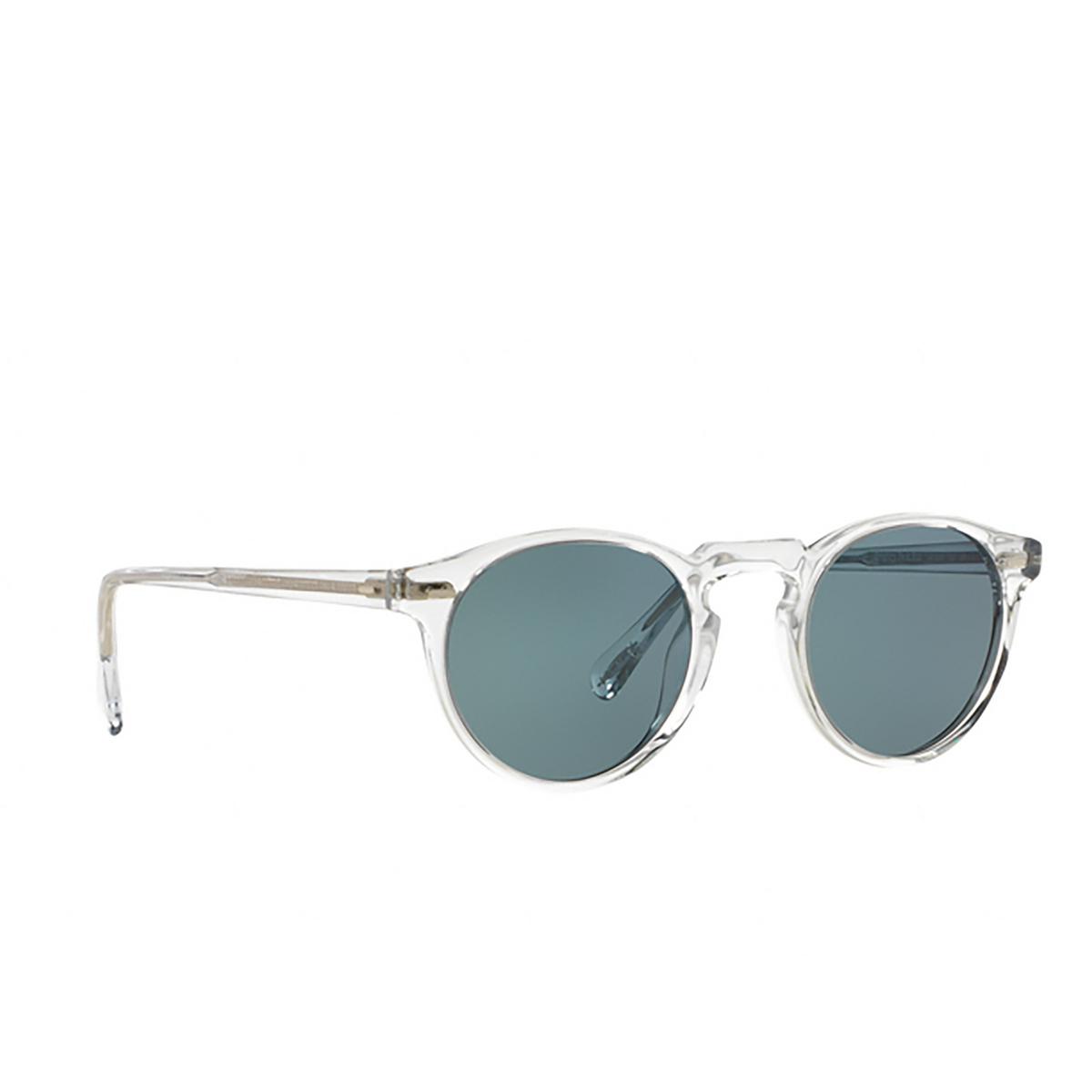 Oliver Peoples GREGORY PECK Sunglasses 1101R8 Crystal - three-quarters view