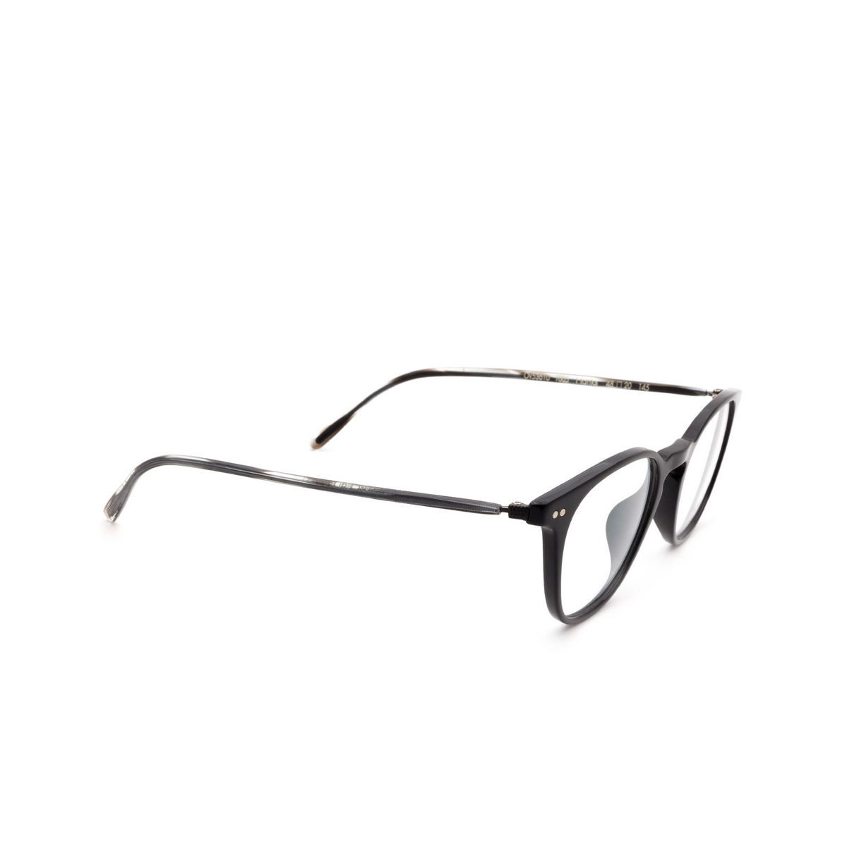 Oliver Peoples HANKS Eyeglasses 1005 Black - three-quarters view