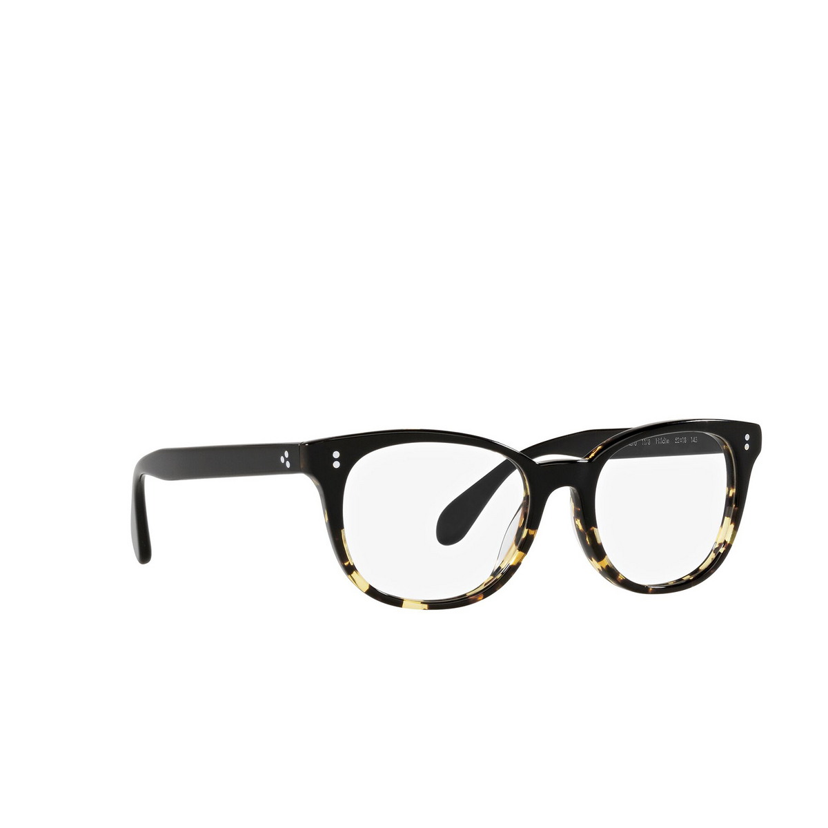 Oliver Peoples HILDIE Eyeglasses 1178 Black / DTBK Gradient - three-quarters view