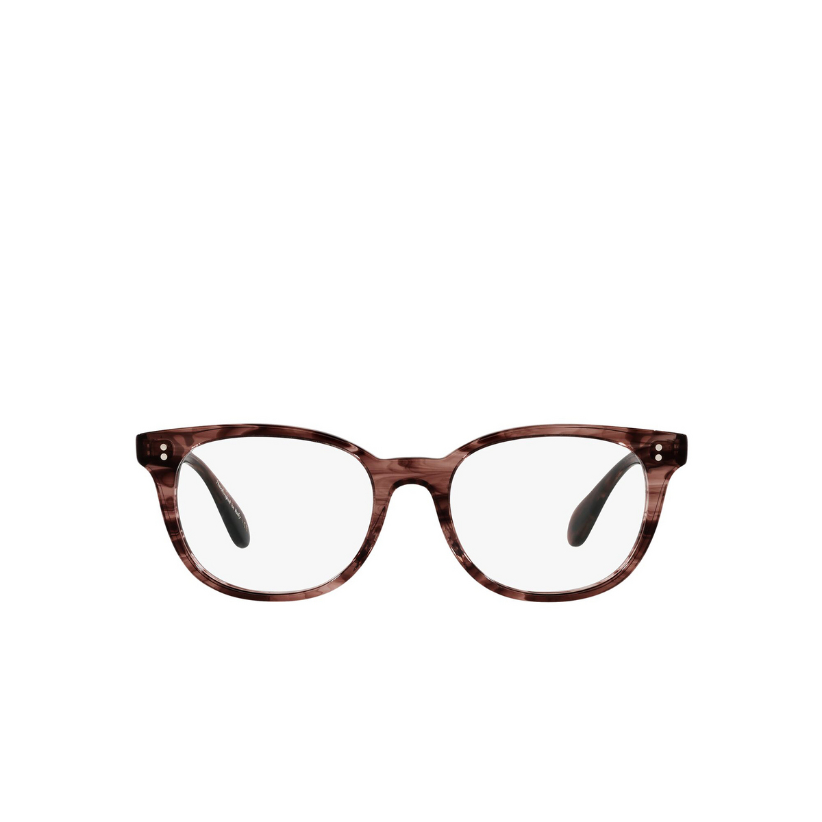 Oliver Peoples HILDIE Eyeglasses 1690 Merlot Smoke - front view