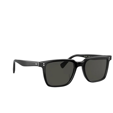 Oliver Peoples LACHMAN Sunglasses 1005P2 black - three-quarters view