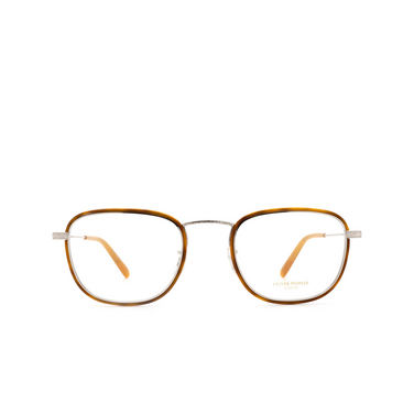 Oliver Peoples LANDIS Eyeglasses 5036 amber / silver - front view
