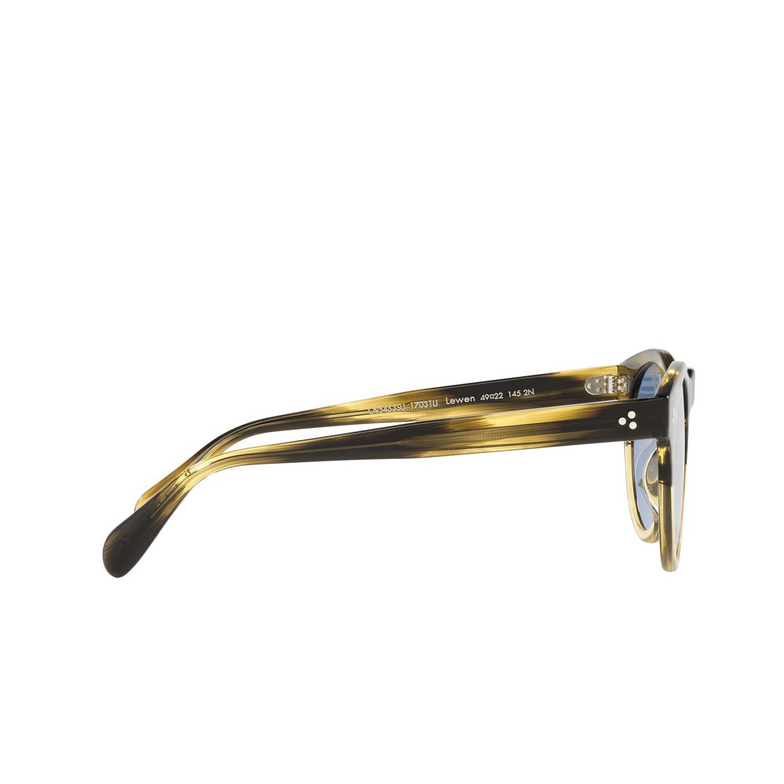 Oliver Peoples LEWEN Sunglasses 17031U canarywood gradient - 3/4