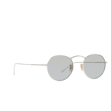 Oliver Peoples M-4 30TH Sunglasses 5036R5 silver - three-quarters view