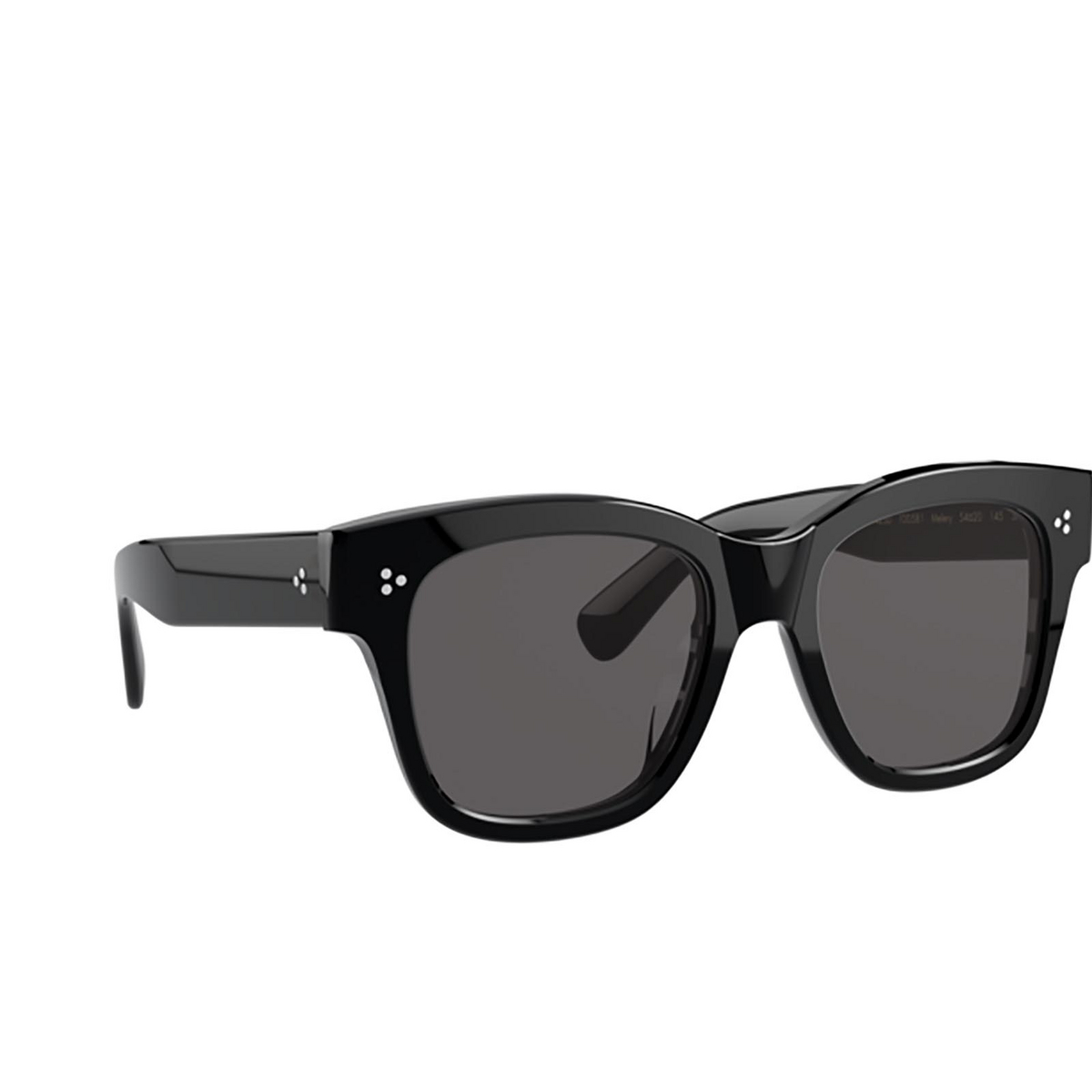 Oliver Peoples MELERY Sunglasses 100581 Black - three-quarters view