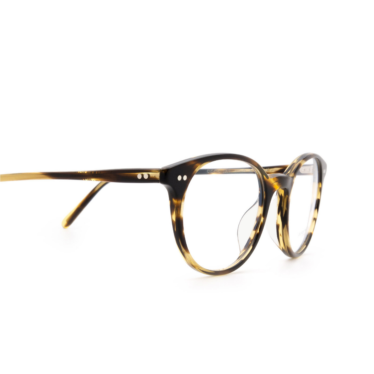 Oliver Peoples MIKETT Eyeglasses 1003 Cocobolo - 3/4