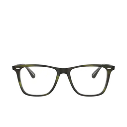 Oliver Peoples® Square Eyeglasses: Ollis OV5437U color Semi Matte Emerald Bark 1693.