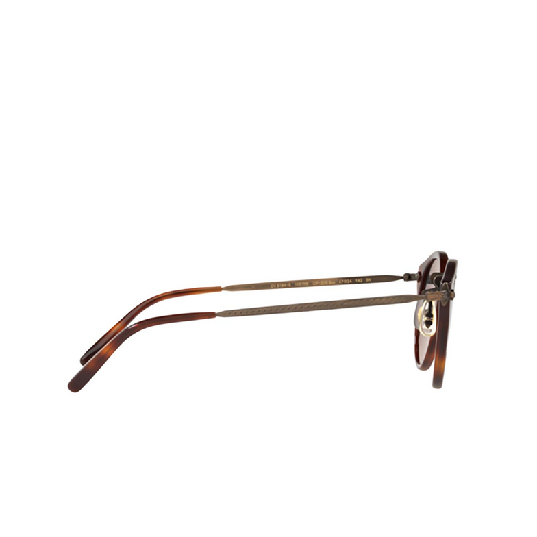 Oliver Peoples OP-505 Sunglasses 1007R5 dark mahogany - 3/4