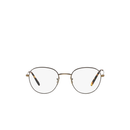 Oliver Peoples® Round Eyeglasses: Piercy OV1281 color Antique Gold / Black 5317.