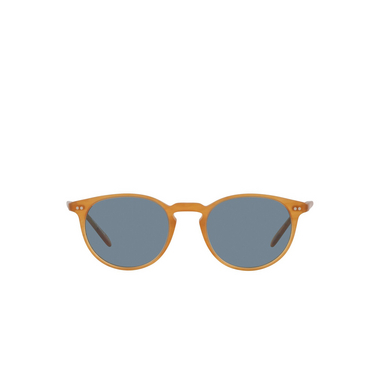 Oliver Peoples RILEY Sunglasses 169956 semi matte amber tortoise - front view