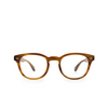 Oliver Peoples SHELDRAKE Eyeglasses 1552 semi matte dark mahogany - product thumbnail 1/4
