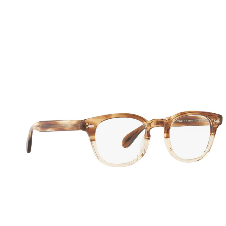 Oliver Peoples SHELDRAKE Eyeglasses 1674 honey vsb - 2/4