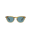 Oliver Peoples SHELDRAKE Sunglasses 170356 canarywood gradient - product thumbnail 1/4