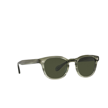 Oliver Peoples SHELDRAKE Sunglasses 170552 washed jade - three-quarters view