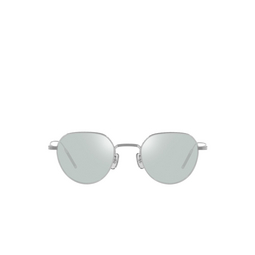 Oliver Peoples® Irregular Eyeglasses: Tk-4 OV1298T color Brushed Silver 5254.