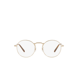 Oliver Peoples® Round Eyeglasses: Weslie OV1282T color White Gold 5292.