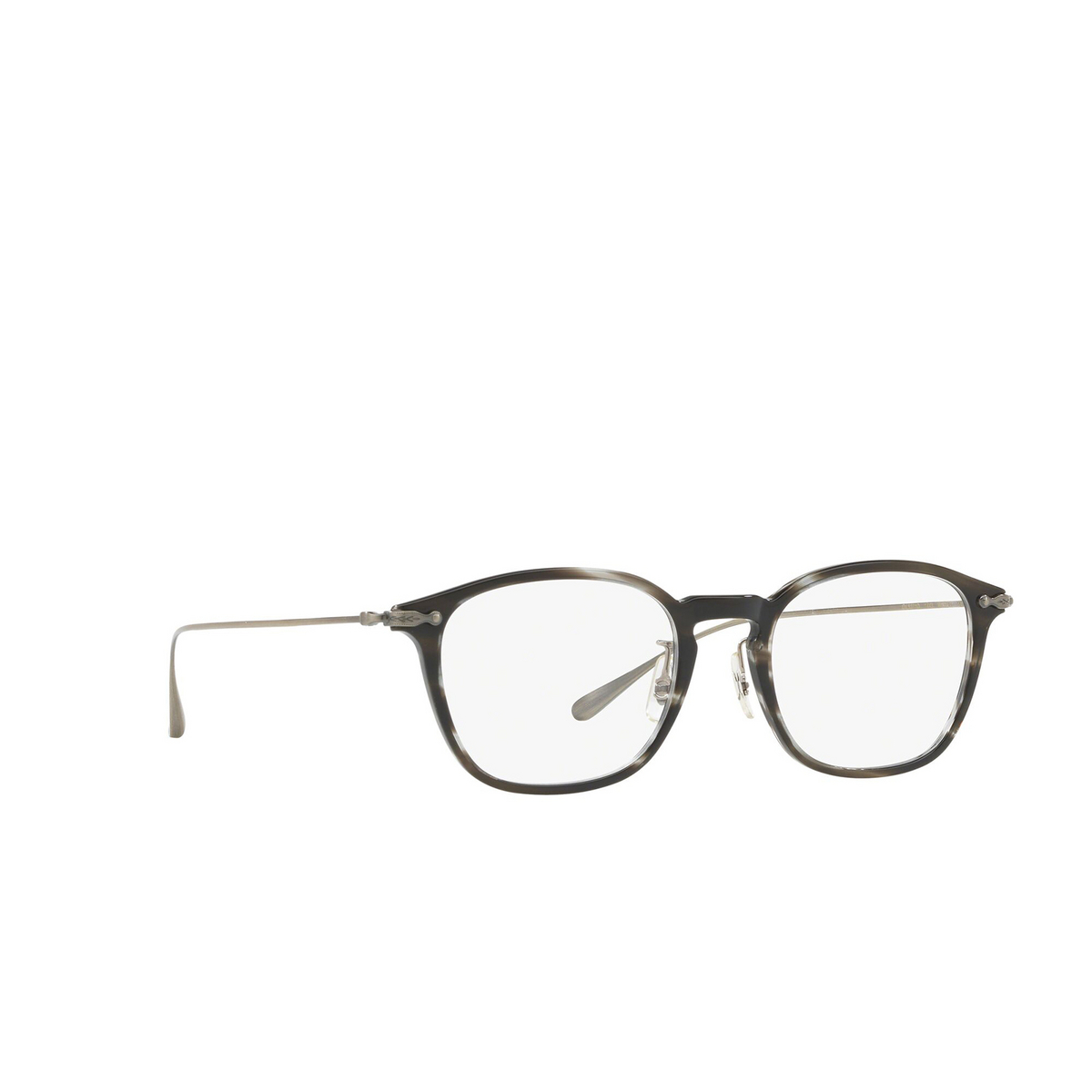 Oliver Peoples WINNET Eyeglasses 1443 Ebony Wood - three-quarters view