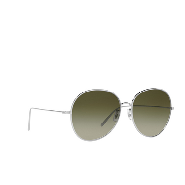 Oliver Peoples YSELA Sunglasses 50368E silver - three-quarters view