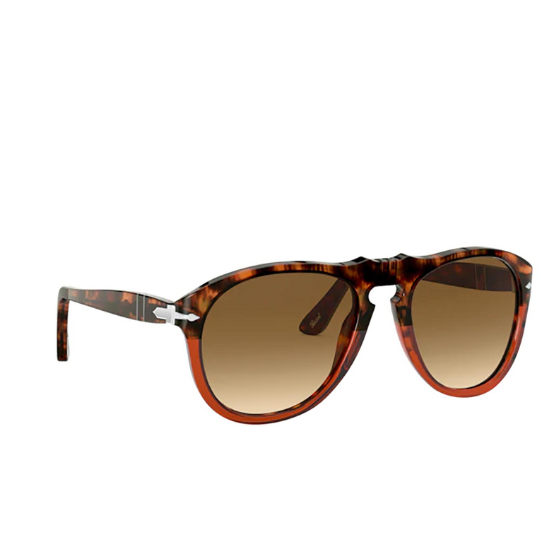 Persol PO0649 Sunglasses 112151 brown tortoise & opal bordeaux - 2/4