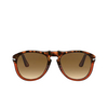 Persol PO0649 Sunglasses 112151 brown tortoise & opal bordeaux - product thumbnail 1/4