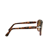 Persol PO0649 Sunglasses 112151 brown tortoise & opal bordeaux - product thumbnail 3/4