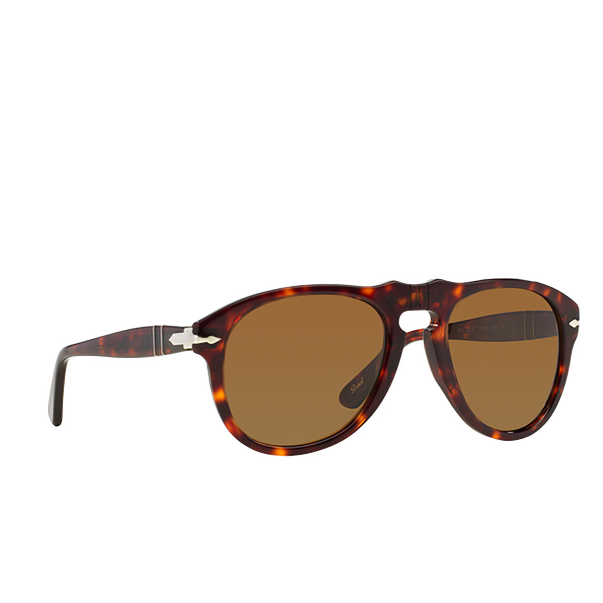 Persol PO0649 Sunglasses 24/57 HAVANA - three-quarters view