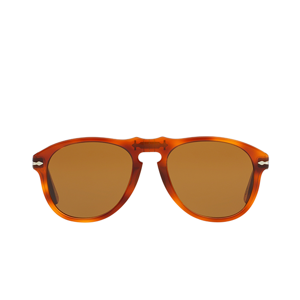 Persol PO0649 Sunglasses 96/33 LIGHT HAVANA - front view