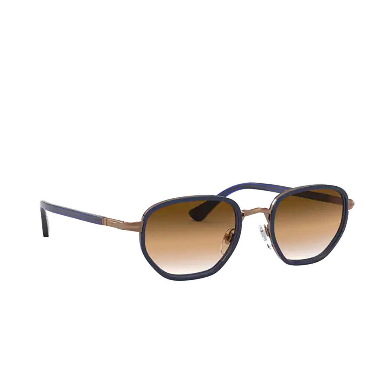 Persol PO2471S Sunglasses 109551 BROWN & BLUE - three-quarters view