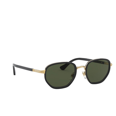Persol PO2471S Sunglasses 109731 gold & black - three-quarters view