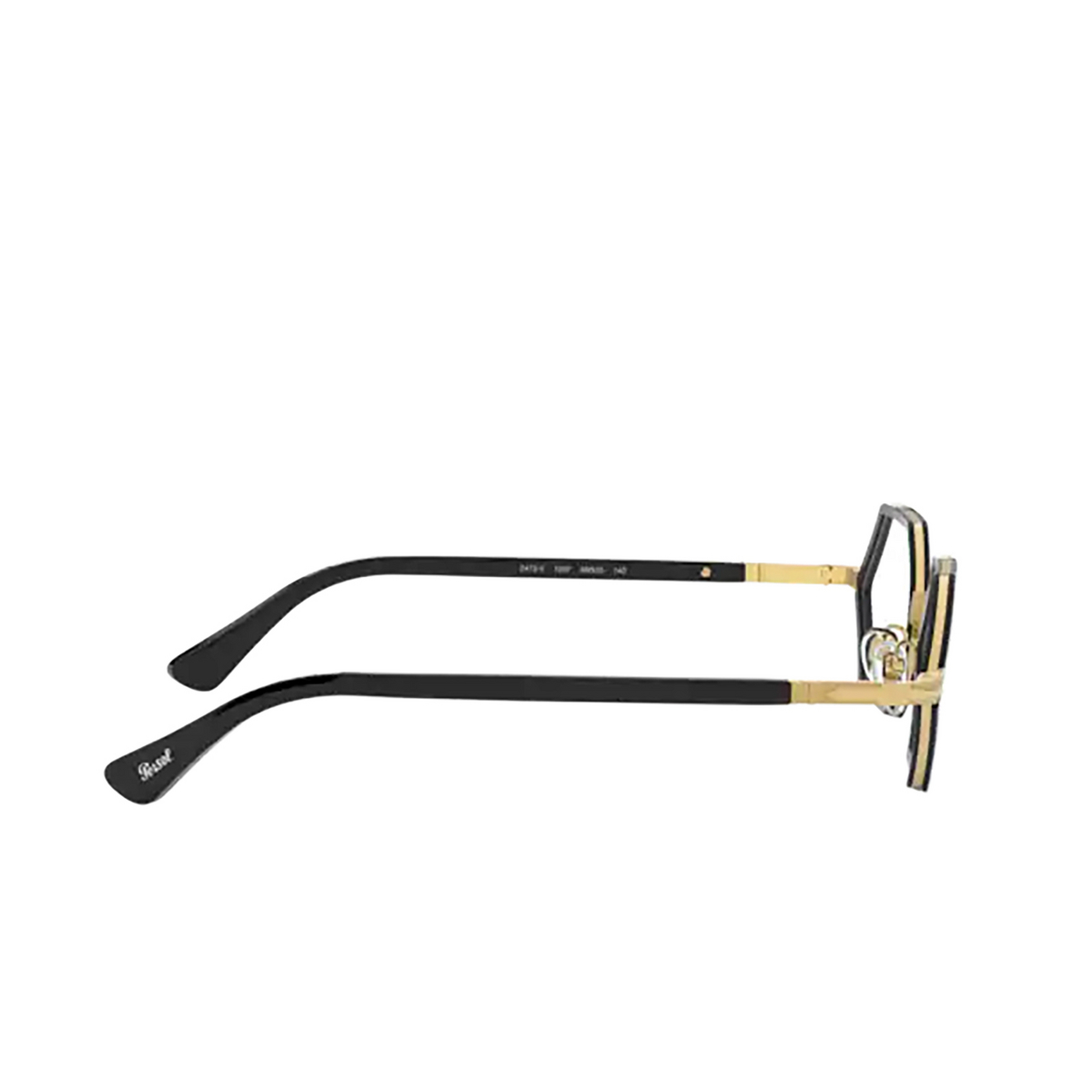 Persol PO2472V Eyeglasses 1097 Gold & Black - product thumbnail 3/4