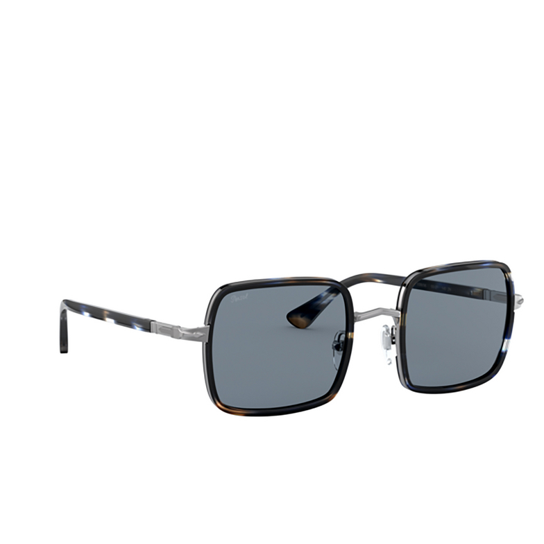 Persol PO2475S Sunglasses 109956 gunmetal & blue grid - 2/4