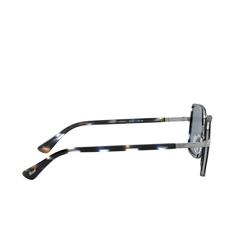 Persol PO2475S Sunglasses 109956 gunmetal & blue grid - 3/4