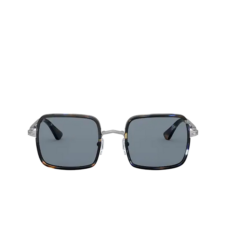 Persol PO2475S Sunglasses 109956 gunmetal & blue grid - 1/4