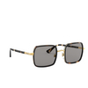 Persol PO2475S Sunglasses 1100R5 gold & striped browne & smoke - product thumbnail 2/4