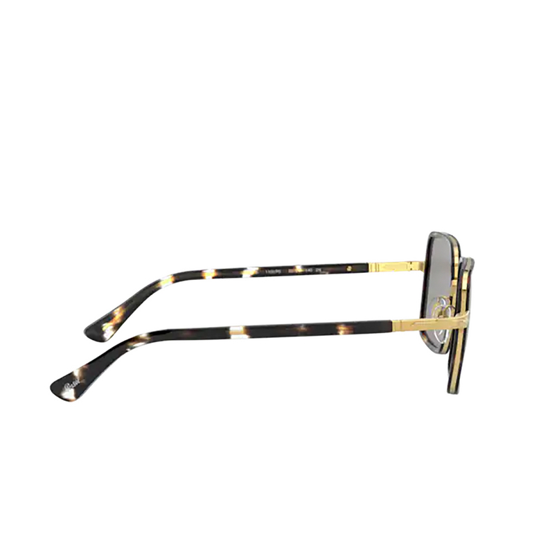 Persol PO2475S Sunglasses 1100R5 gold & striped browne & smoke - 3/4