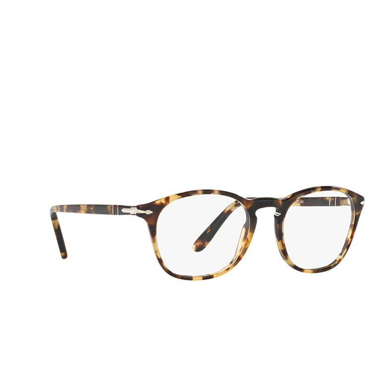 Persol PO3007V Eyeglasses 1056 brown & beige tortoise - 2/4